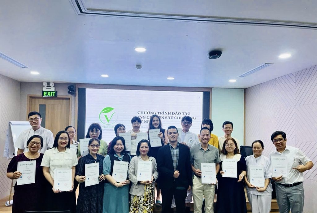 VIETESG CÙNG NFC NÂNG CAO NĂNG LỰC ESG, VỮNG BƯỚC HỘI NHẬP QUỐC TẾ